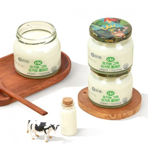 유기농 그릭 요거트 플레인 6병