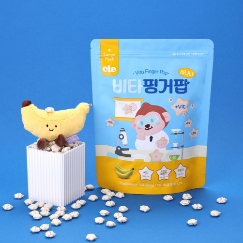 더 똑똑한 간식 '비타핑거팝 바나나' 1봉